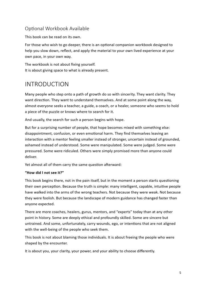 Healers and healers Introduction page 1