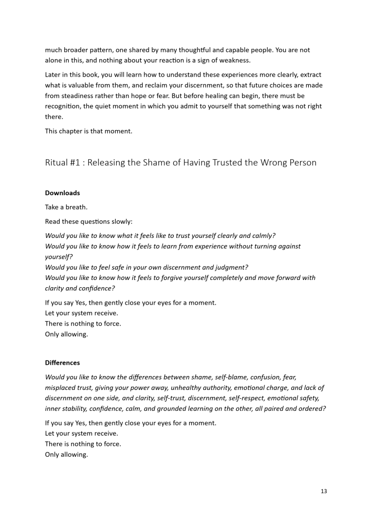 Healers and healers Ritual1 page 1