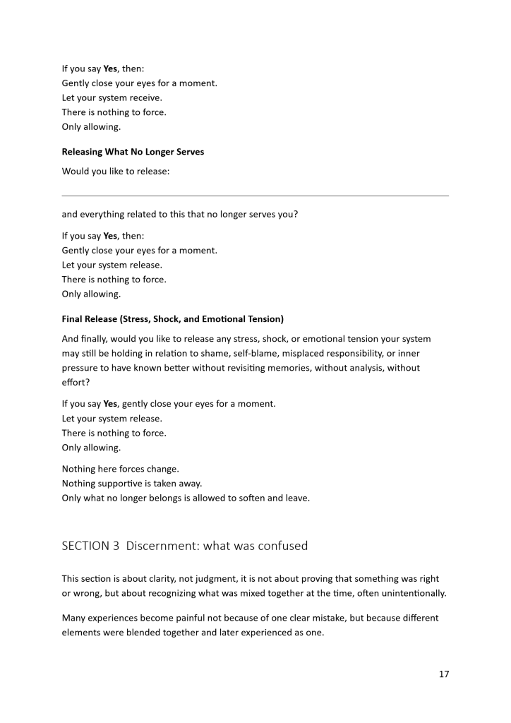 Healers and healers Workbook A4_Optional installation page 2